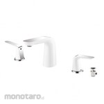 Waterplus Concealed Basin Mixer Deck with Lever Pop-Up