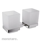 Waterplus Cup Holder Double (Frosted Glass)