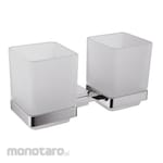 Waterplus Cup Holder Double (Frosted Glass)