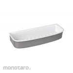 Waterplus Rectangle Basket (Silver Holder, White Basket)