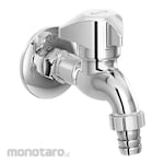 aer Kran Air Dinding Handle Putar/Baling & Nepple untuk Selang Air