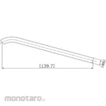 TOTO Suiseki Soap Nozzle (Mounted For Counter Installation)