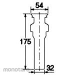 KAKUDAI MFG Drain Plug Horizontal Hole (Sumbat Saluran Pembuangan)