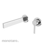 Phoenix Tapware Lexi MKII Wall Basin Mixer Set 200mm