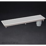 Shimabun Ogawa-kun drainage unit resin grating shallow type non-waterproof vertical pull