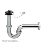 Waterplus Plug & Chain Waste with P-Trap