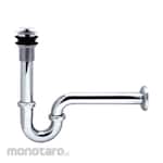 Waterplus Small Push Pop-up Waste with P-Trap