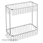Paloma Soap Basket with Hook (Tempat Sabun Kamar Mandi)