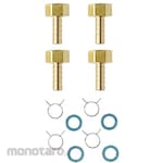 SANEI (formerly Sanei Faucet Manufacturing Co., Ltd.) Pair hose fitting set