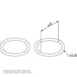 TOTO 93262E O-ring [zaiko]