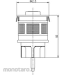 TOTO Piston Valve For Automatic Toilet Flush Valve for Tef70 / Tef80 (Katup Piston Siram Otomatis)