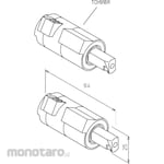 TOTO Toilet Parts / Repair Products Soft Closing Unit for Toilet Lid (Aksesoris Toilet)