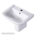 aer Wash Basin Half Pedestal (Wastafel Gantung)