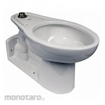 Non Brand Toilet Bowl Elongated Floor with Back Outlet (Kloset Duduk)