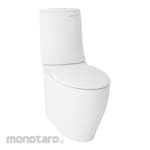 TOTO Toilet Bowl Dual Flush Solid Duroplast Seat & Cover P-Trap (Kloset Duduk)