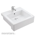 Wasser Basin Semi Recessed (Wastafel Semi Tanam)