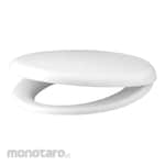 TOTO Plastic Toilet Seat & Cover with Plastic Hinges Round (Penutup Kloset)