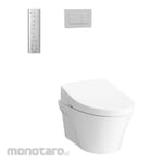 TOTO Avante Kloset Duduk Gantung Rimless dengan CCT