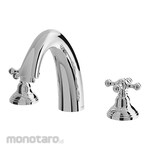 TOTO Curio Cross Handle Bath Filler & Mixer