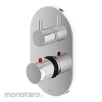 TOTO Ego II Keran Air Panas Dingin untuk Bak Mandi dan Shower dengan Stop Valve