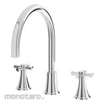 TOTO Gloria Cross Handle Bath Filler & Mixer