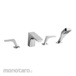 TOTO Toja Set Shower & Keran Bak Mandi 4 Lubang