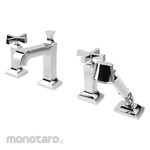 TOTO Wenzal Cross Handle 4 Holes Bath & Shower Set