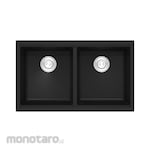 Acroz Kitchen Sink Granite Double Bowl (Wastafel Dapur Granit)