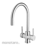 Phoenix Tapware Vivid Filtered Sink Mixer 220mm Gooseneck with Filters