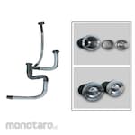 Dapur Gemilang Double Wash Basin to Pipe Kit