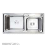 Renovo Kitchen Sink 2 Bowl (Wastafel Dapur)