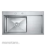 Renovo Kitchen Sink Robotic Made 1 with Wing (Wastafel Dapur)