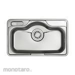 LIZENS Jumbo Bowl Kitchen Sink