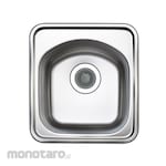 LIZENS Single Bowl Kitchen Sink