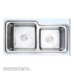 Renovo Kitchen Sink 2 Bowl Under Counter