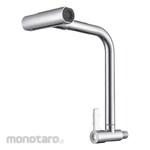 Wilmer Swan Neck Tap Crank Handle Robot Stainless Steel (Keran Leher Angsa)