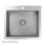 aer Top Mounted Kitchen Sink for Cold Kitchen Faucet Only