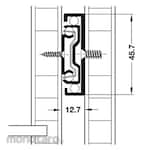 HAFELE Ball Bearing Slide Runners 30 KTS