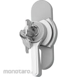 ESCO Crescent Window Lock with Lock 81x24.5mm (Pengunci Jendela Bergembok)