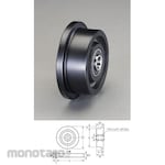 ESCO 150mm door wheel (for rail and weight)