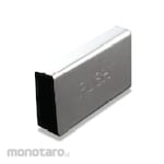 Huben Single Push Plate Chrome (Plat Pendorong Pintu)