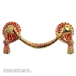 Yane Cabinet & Furniture Ball Pull Handle GP Red Zinc Alloy