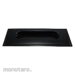 Yane Cabinet & Furniture Curve Pull Handle Black Stainless Steel