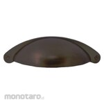 Yane Cabinet & Furniture Curve Pull Handle Brushed AB Zinc Alloy
