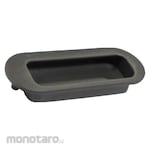 Yane Cabinet & Furniture Curve Pull Handle Grey Plastic