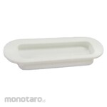 Yane Cabinet & Furniture Curve Pull Handle White Plastic
