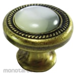 Yane Cabinet & Furniture Knob Handle AB Transparent Zinc Alloy