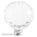 Yane Cabinet & Furniture Knob Handle CH Transparent Zinc Alloy