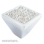 Yane Cabinet & Furniture Knob Handle Diamonte Zinc Alloy