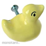 Yane Cabinet & Furniture Knob Handle Yellow Zinc Alloy